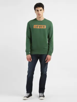 Men's Brand Logo Crew Neck Sweatshirt LEVI'S