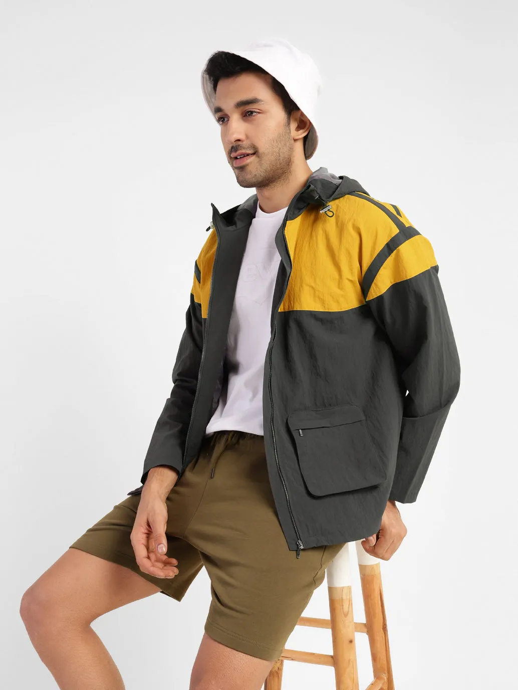 Men's Colorblock Hooded Sport Jacket LEVI'S