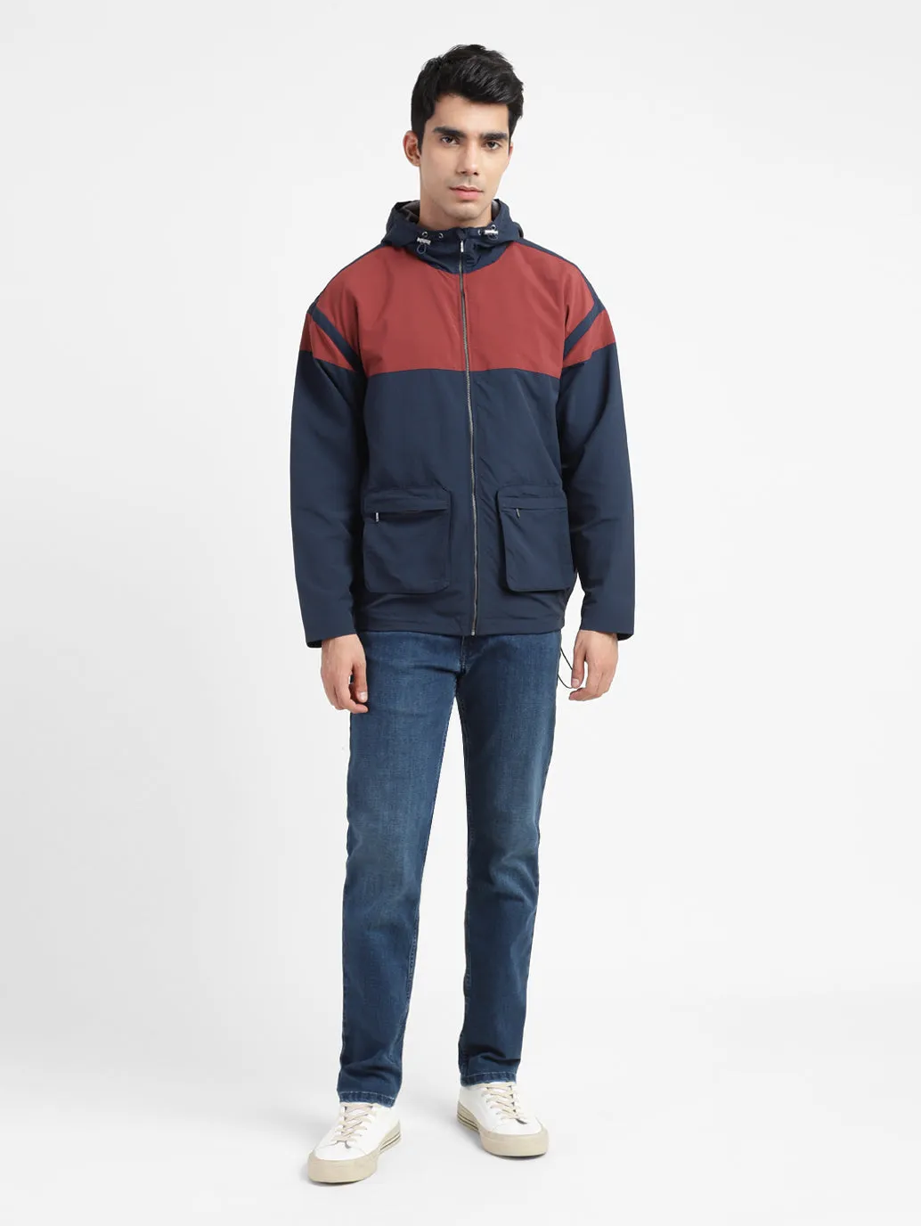 Men's Colorblock Hooded Sport Jackets LEVI'S