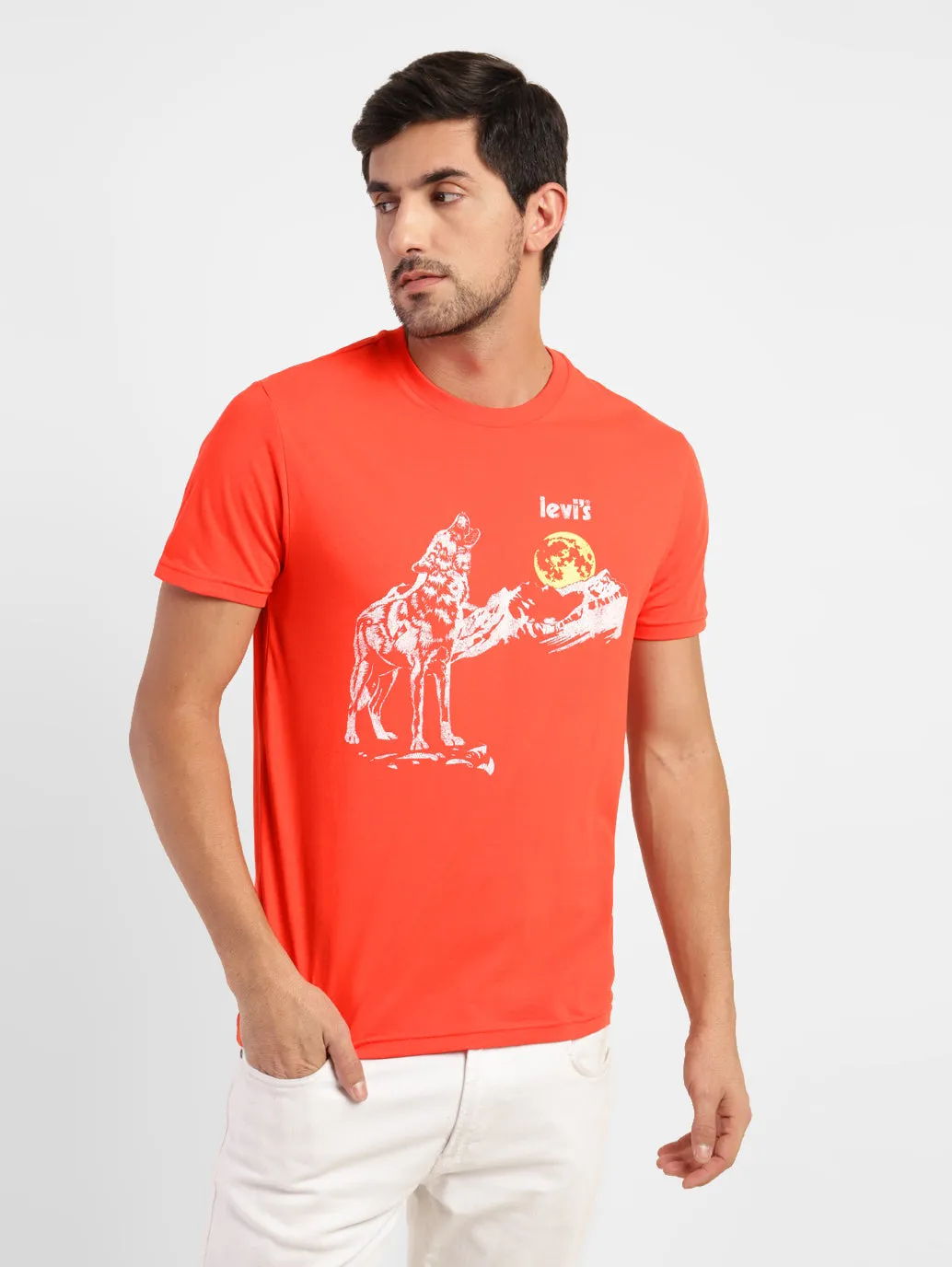 Men's Graphic Print Regular Fit T-shirt LEVI'S