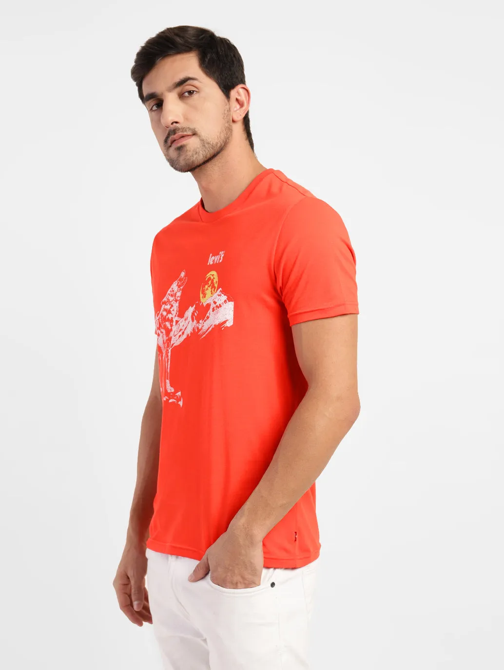 Men's Graphic Print Regular Fit T-shirt LEVI'S