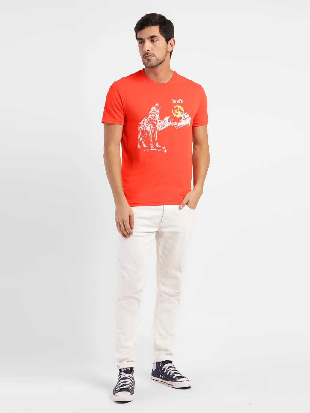 Men's Graphic Print Regular Fit T-shirt LEVI'S