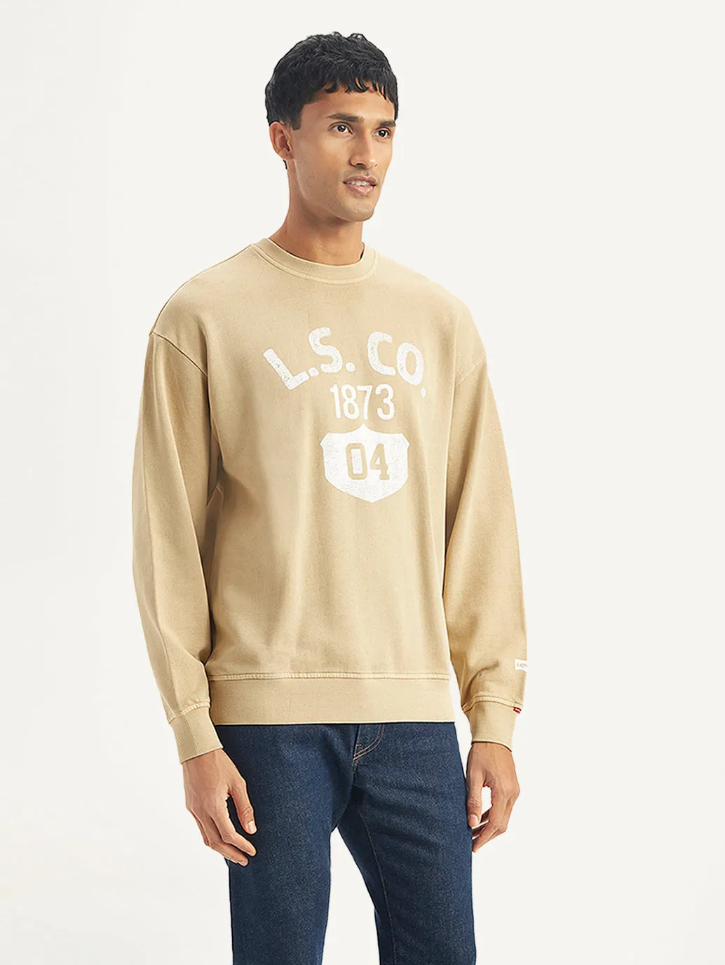 Men's Graphic Print Relaxed Fit Sweatshirt LEVI'S