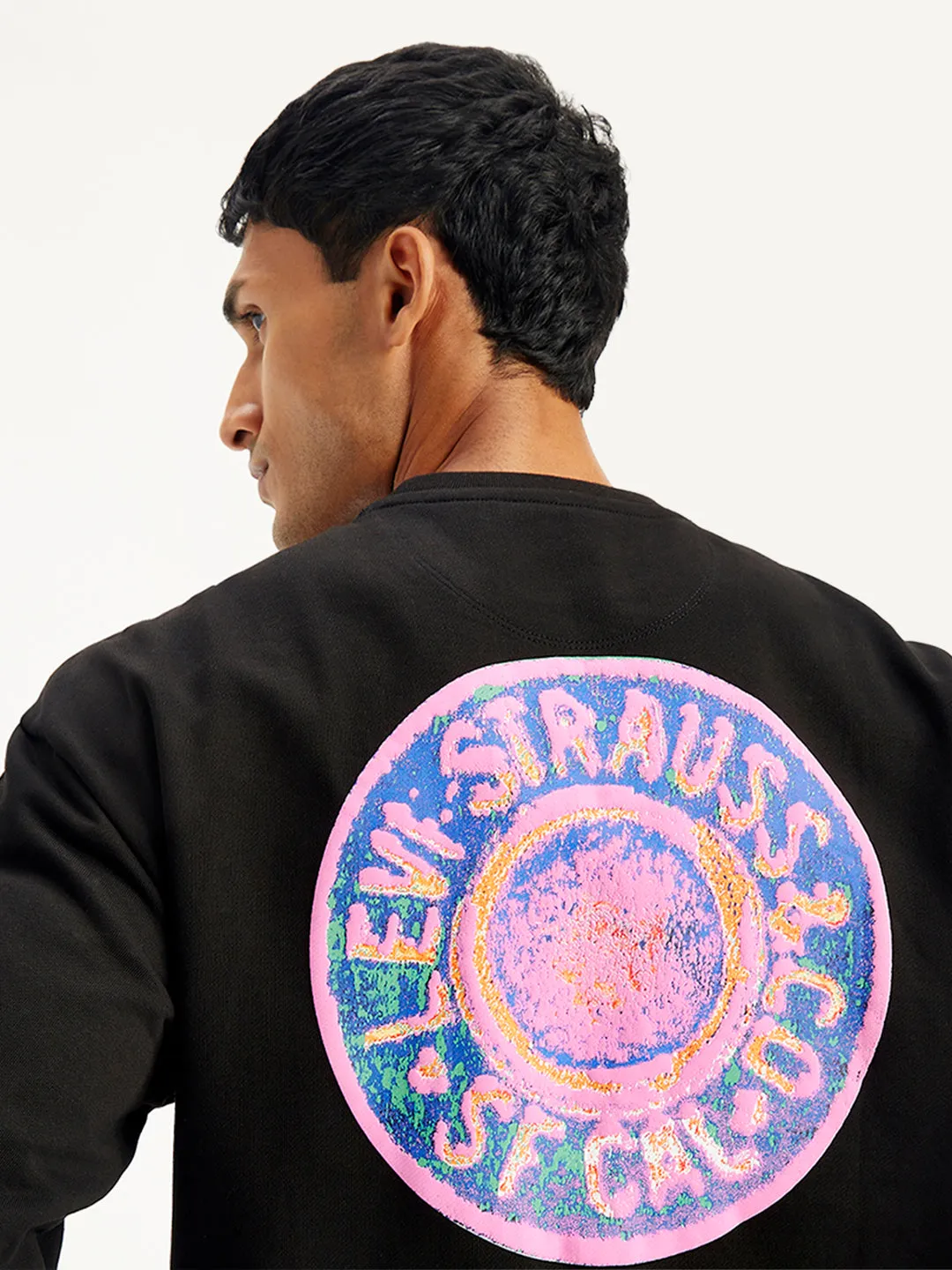 Men's Graphic Print Relaxed Fit Sweatshirt LEVI'S