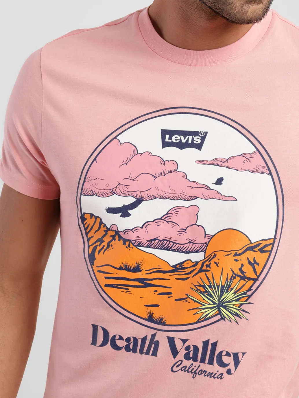 Men's Graphic Print Slim Fit T-shirt LEVI'S