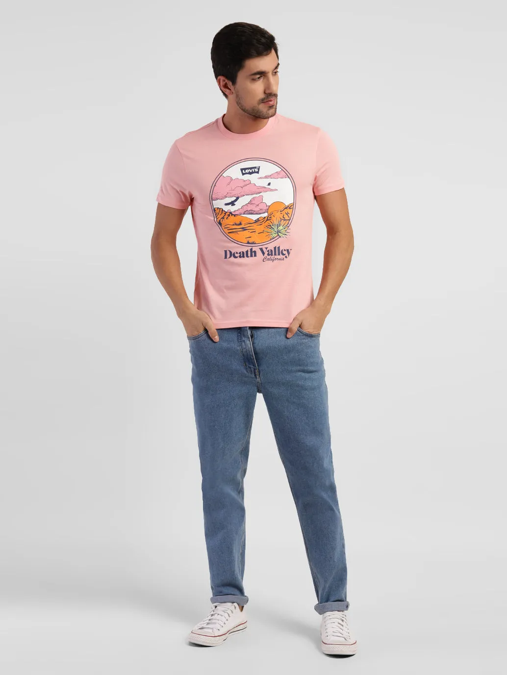 Men's Graphic Print Slim Fit T-shirt LEVI'S