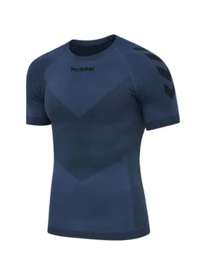 Men's Textured Sports T-Shirt,Dark Blue