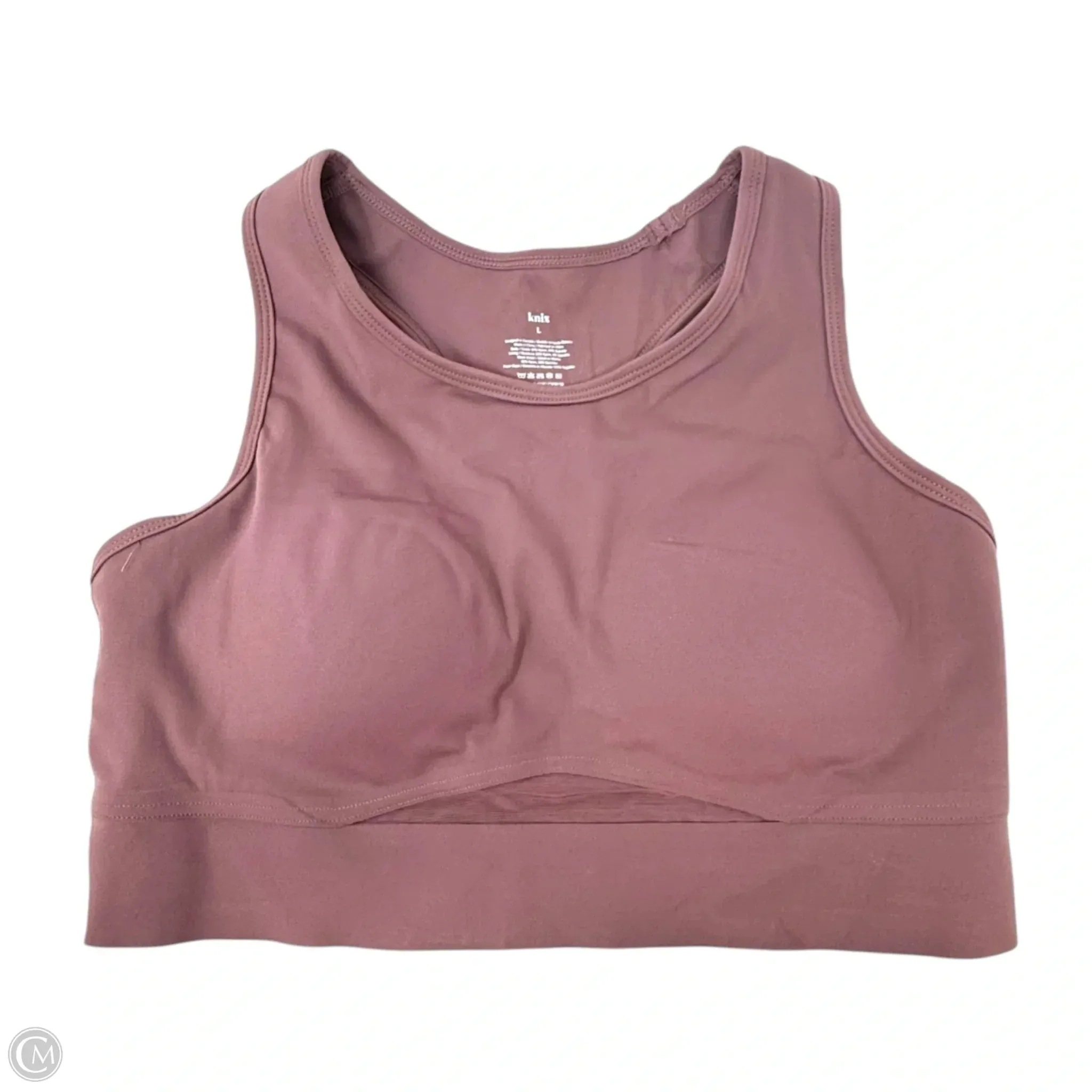 Momenta Racerback Sports Bra By Knix In Mauve, Size: L