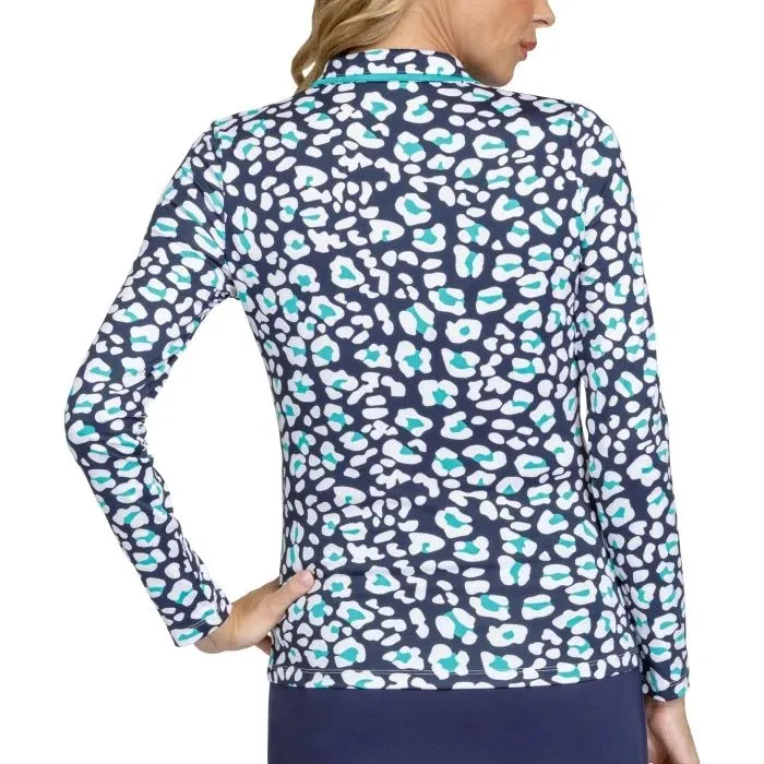New Tail Activewear Ellavine Long Sleeve Golf Top MSP$105