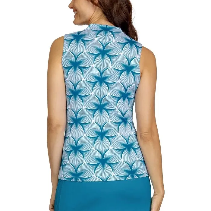 New Tail Activewear Sommer Sleeveless Golf Top - Astral Rays MSP$98