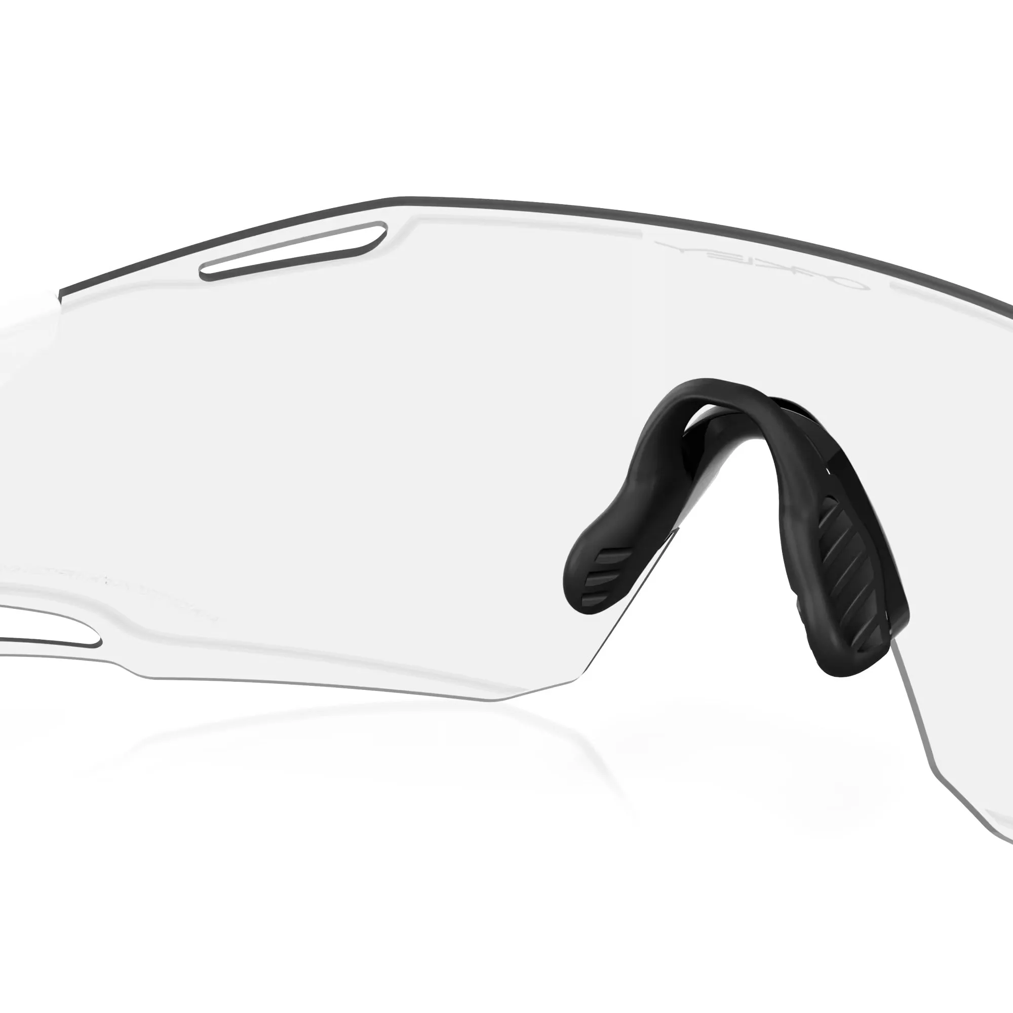Oakley Cybr Dyno Glasses - Matte white iridium photochromic