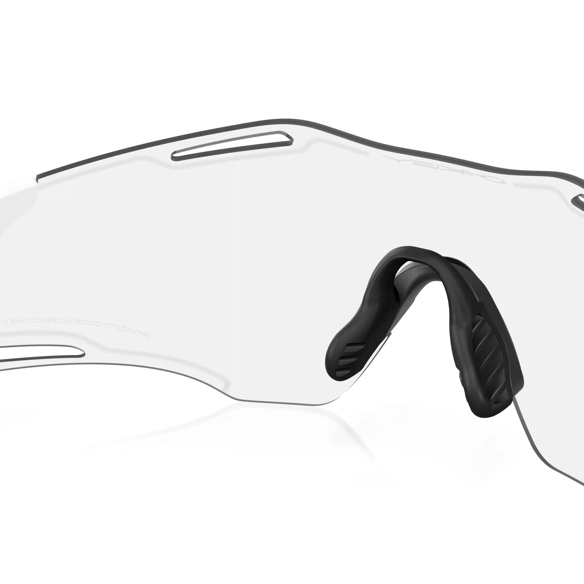 Oakley Cybr Zero Glasses - Matt white iridium photochromic