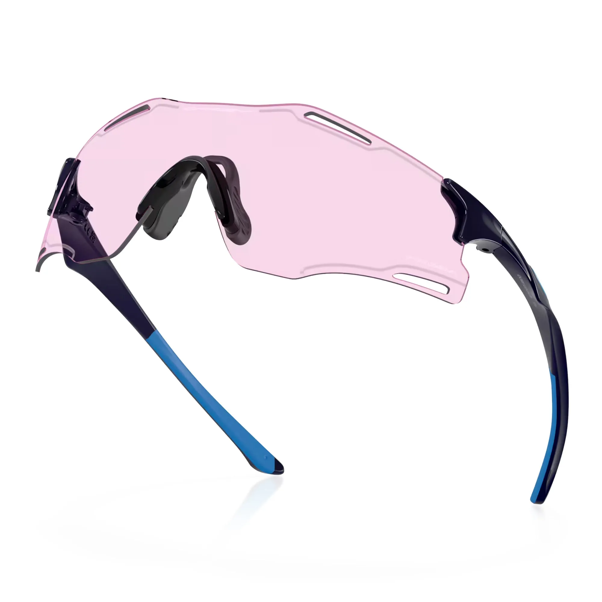 Oakley Cybr Zero Glasses - Polished navy prizm low light