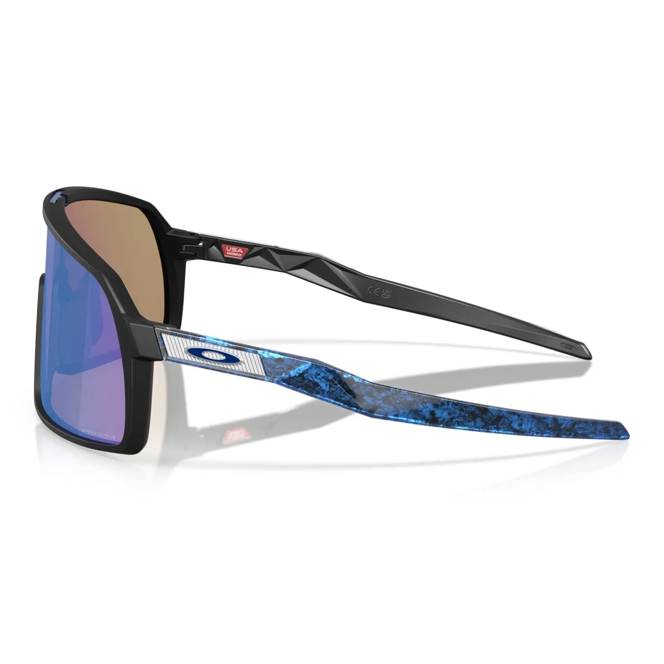 Oakley Sutro S sunglasses - Matte Black Prizm Sapphire