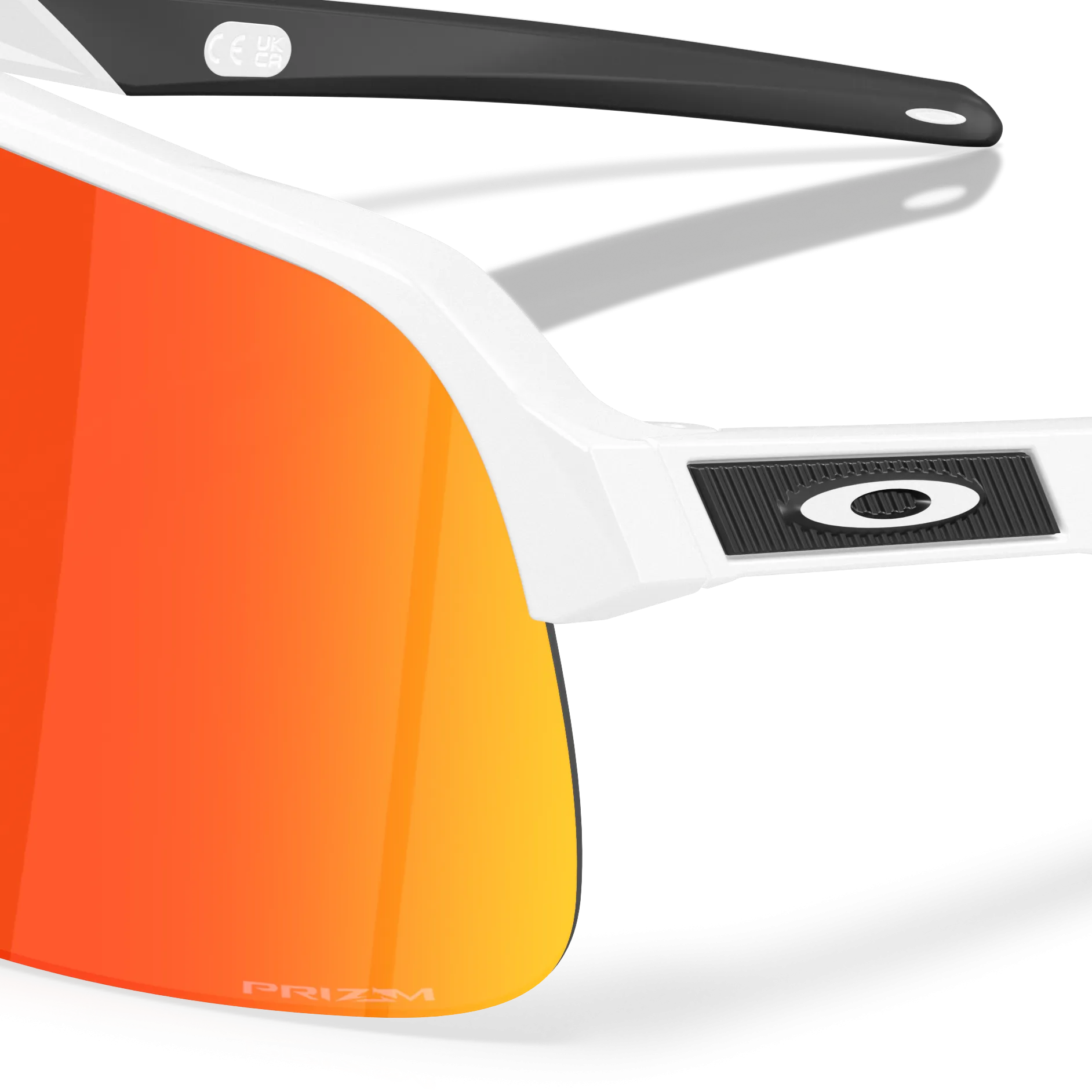 Oakley Sutro S sunglasses - Matte White Prizm Ruby