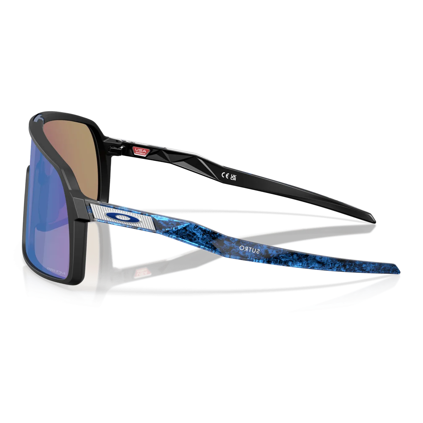 Oakley Sutro sunglasses - Matte Black Prizm Sapphire