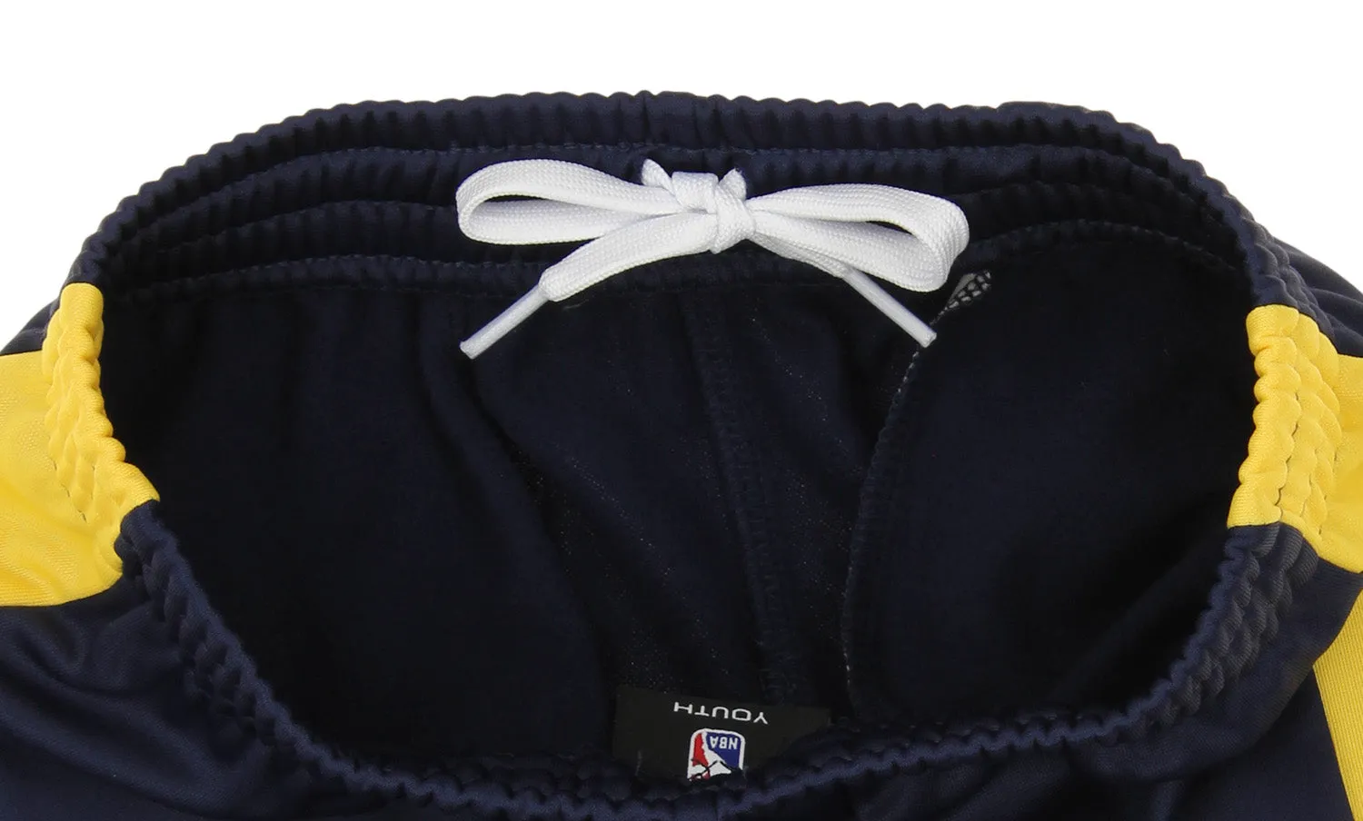 OuterStuff NBA Youth Boys Side Stripe Slim Fit Performance Pant, Denver Nuggets