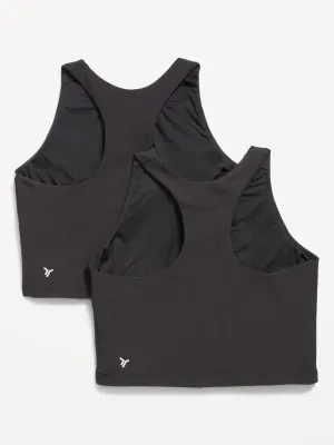 PowerSoft Longline Sports Bra 2-Pack for Girls Old-Navy