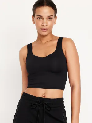 PowerSoft Molded Cup Longline Sports Bra Old-Navy