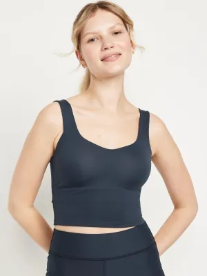 PowerSoft Molded Cup Longline Sports Bra Old-Navy