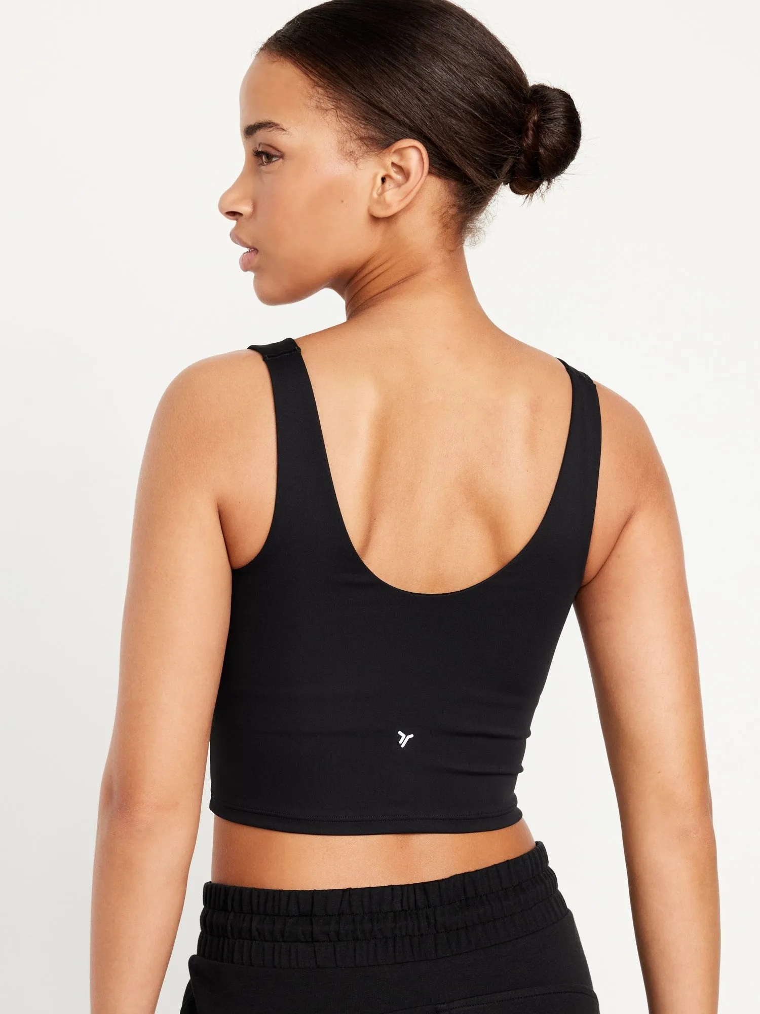 PowerSoft Molded Cup Longline Sports Bra Old-Navy