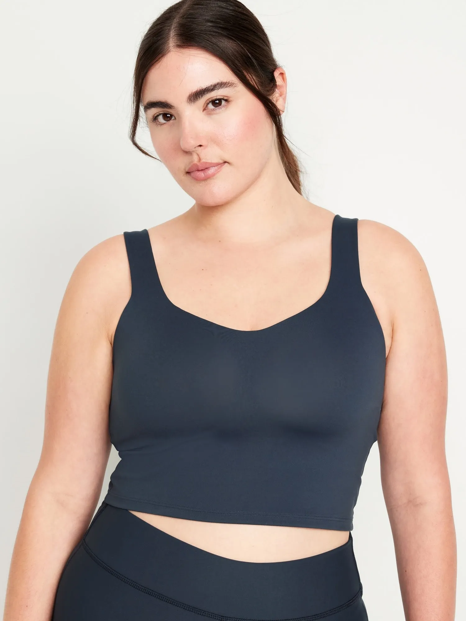 PowerSoft Molded Cup Longline Sports Bra Old-Navy