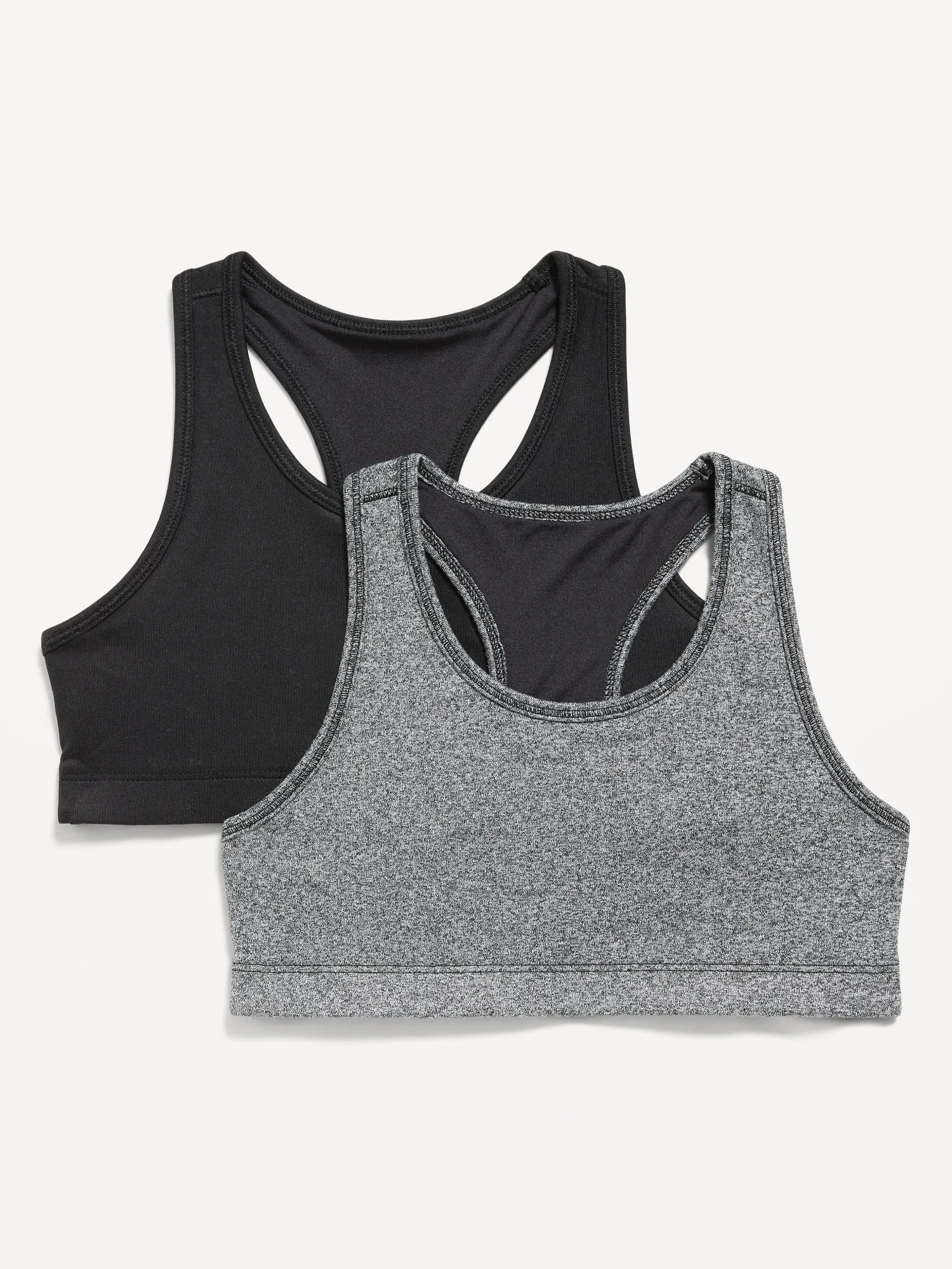 Racerback PowerPress Sports Bra 2-Pack for Girls Old-Navy