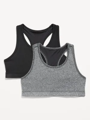 Racerback PowerPress Sports Bra 2-Pack for Girls Old-Navy