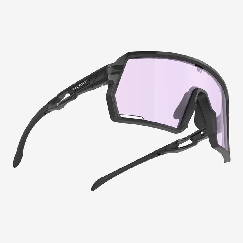 Rudy Project Kelion glasses - Black Gloss ImpactX2 Laser Purple