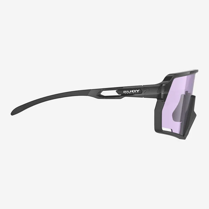 Rudy Project Kelion glasses - Black Gloss ImpactX2 Laser Purple