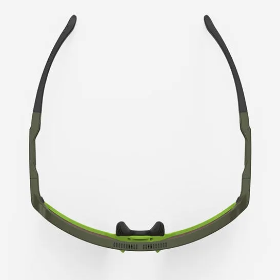 Rudy Project Kelion glasses - Olive Matte Multilaser Yellow