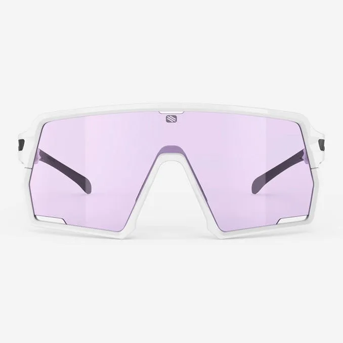 Rudy Project Kelion glasses - White Gloss ImpactX2 Laser Purple