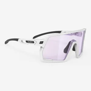 Rudy Project Kelion glasses - White Gloss ImpactX2 Laser Purple