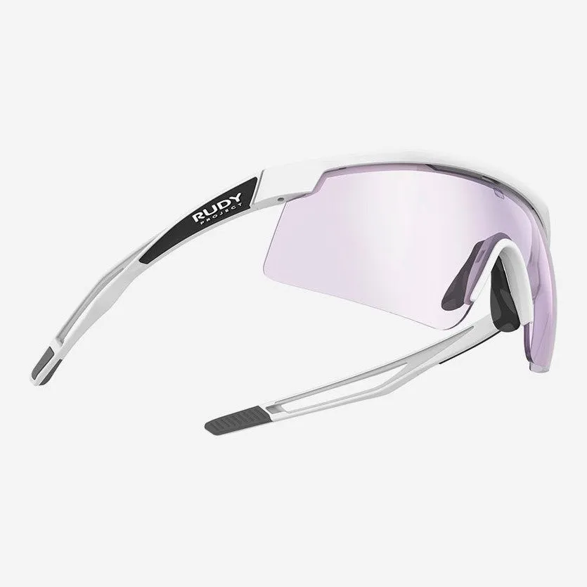 Rudy Project Turbolence glasses - White Matte Ash ImpactX2 Laser Purple