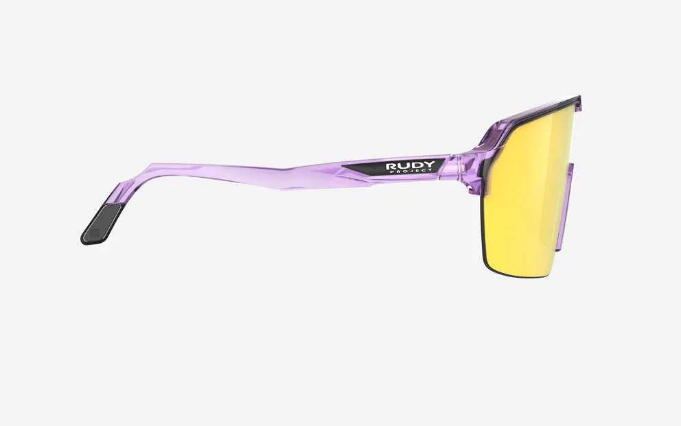 Rudy Spinshield Air sunglasses - Crystal Lilac Multilaser Gold