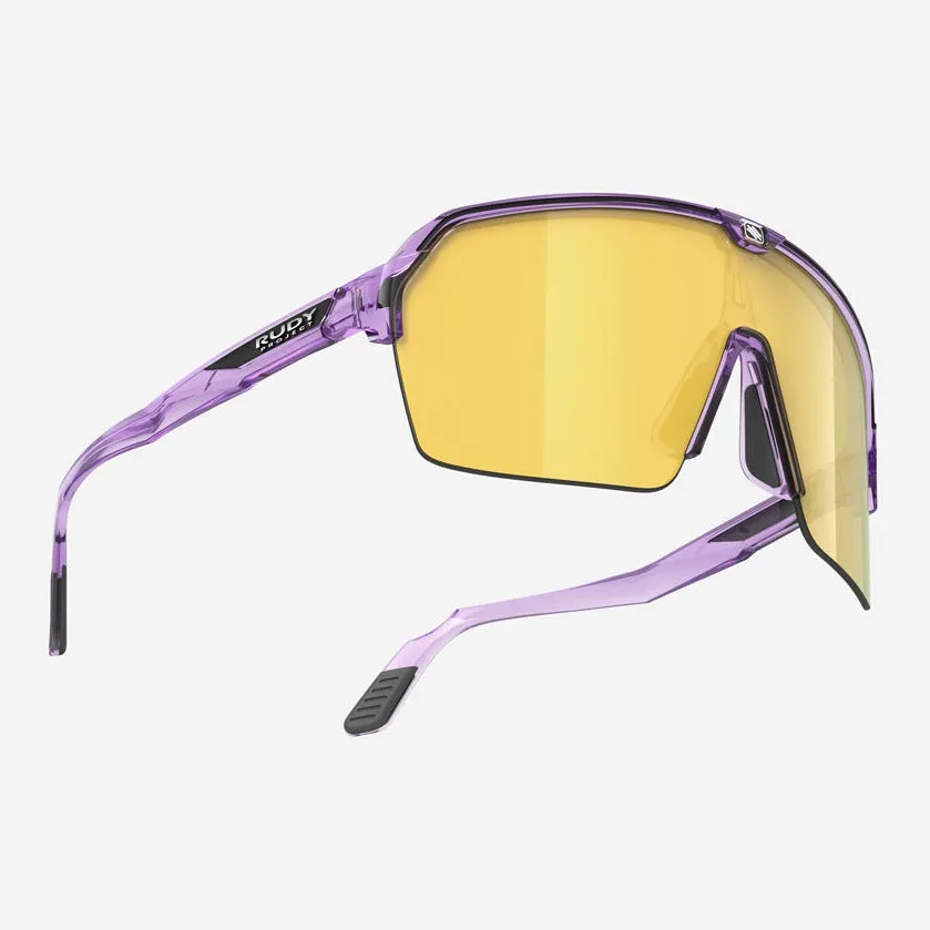 Rudy Spinshield Air sunglasses - Crystal Lilac Multilaser Gold
