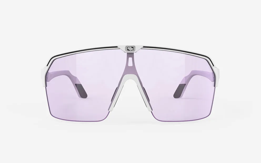 Rudy Spinshield Air sunglasses - White Matte ImpactX2 Laser Purple