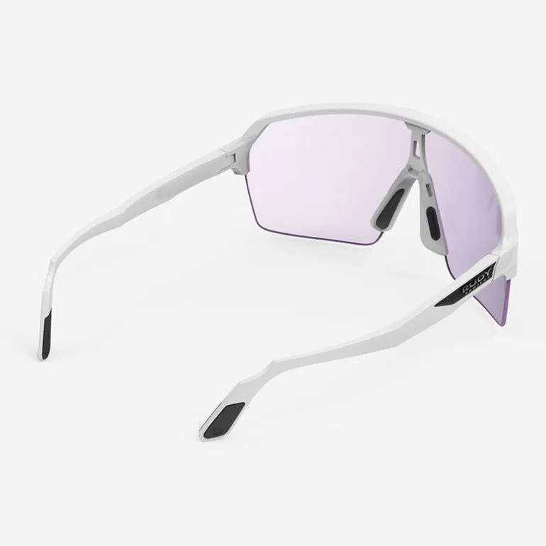 Rudy Spinshield Air sunglasses - White Matte ImpactX2 Laser Purple