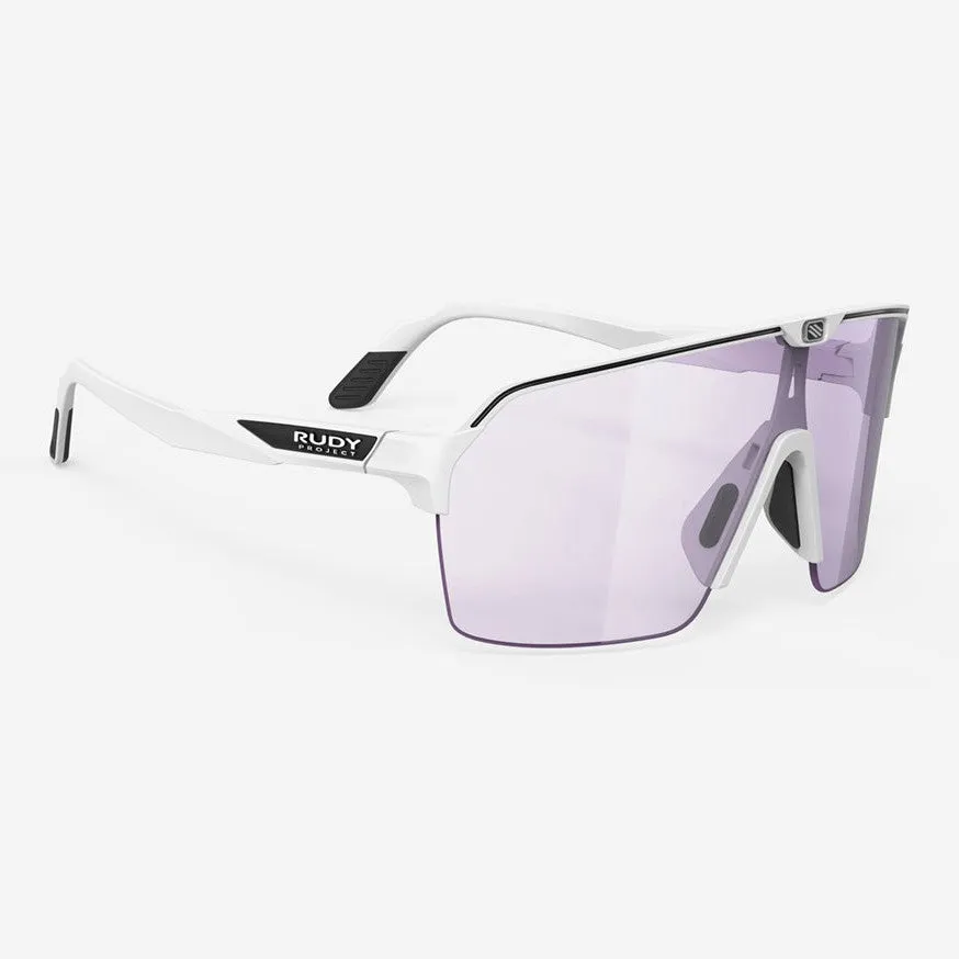 Rudy Spinshield Air sunglasses - White Matte ImpactX2 Laser Purple
