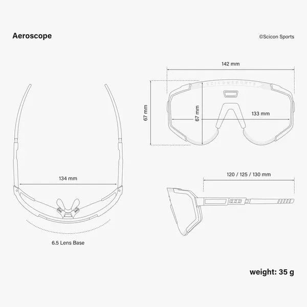 Scicon Aeroscope sunglasses - Anthracite Multimirror bronzo