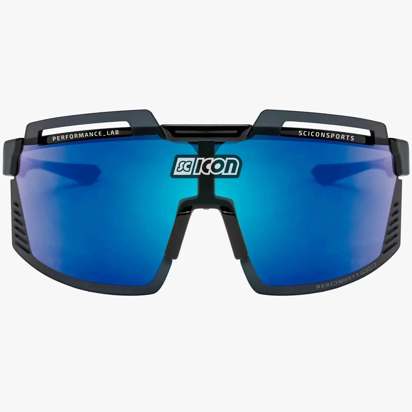 Scicon Aeroscope sunglasses - Black Multimirror blue