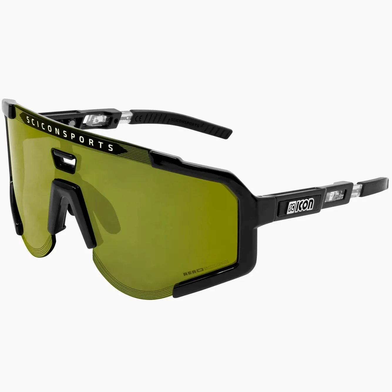 Scicon Aeroscope sunglasses - Black Multimirror pink