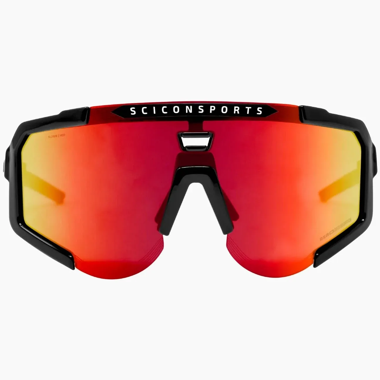 Scicon Aeroscope sunglasses - Black Multimirror red