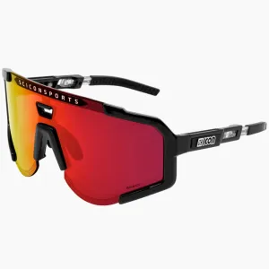 Scicon Aeroscope sunglasses - Black Multimirror red