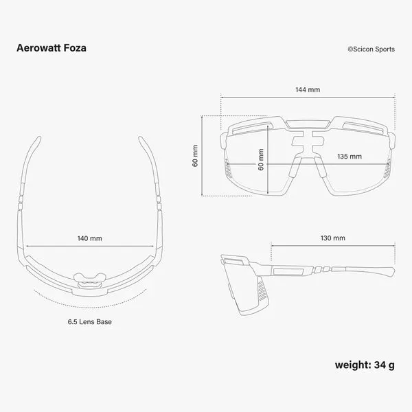 Scicon Aeroscope sunglasses - Black Multimirror silver