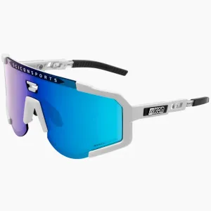 Scicon Aeroscope sunglasses - White Multimirror blue