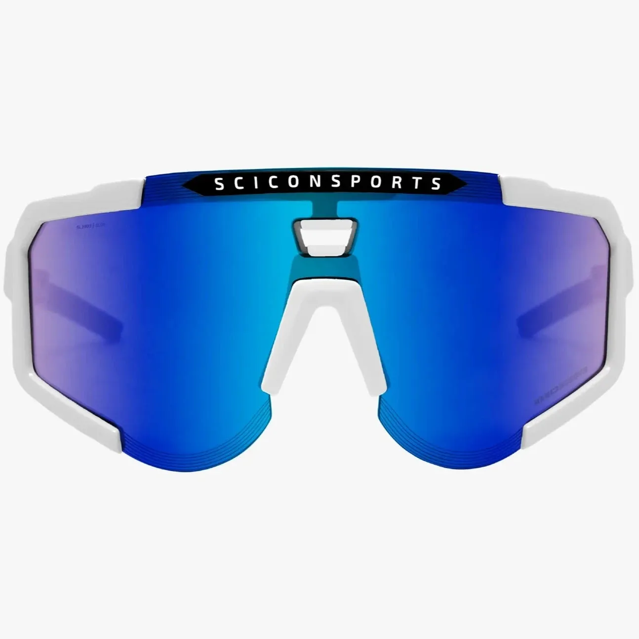 Scicon Aeroscope sunglasses - White Multimirror blue