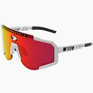 Scicon Aeroscope sunglasses - White Multimirror red