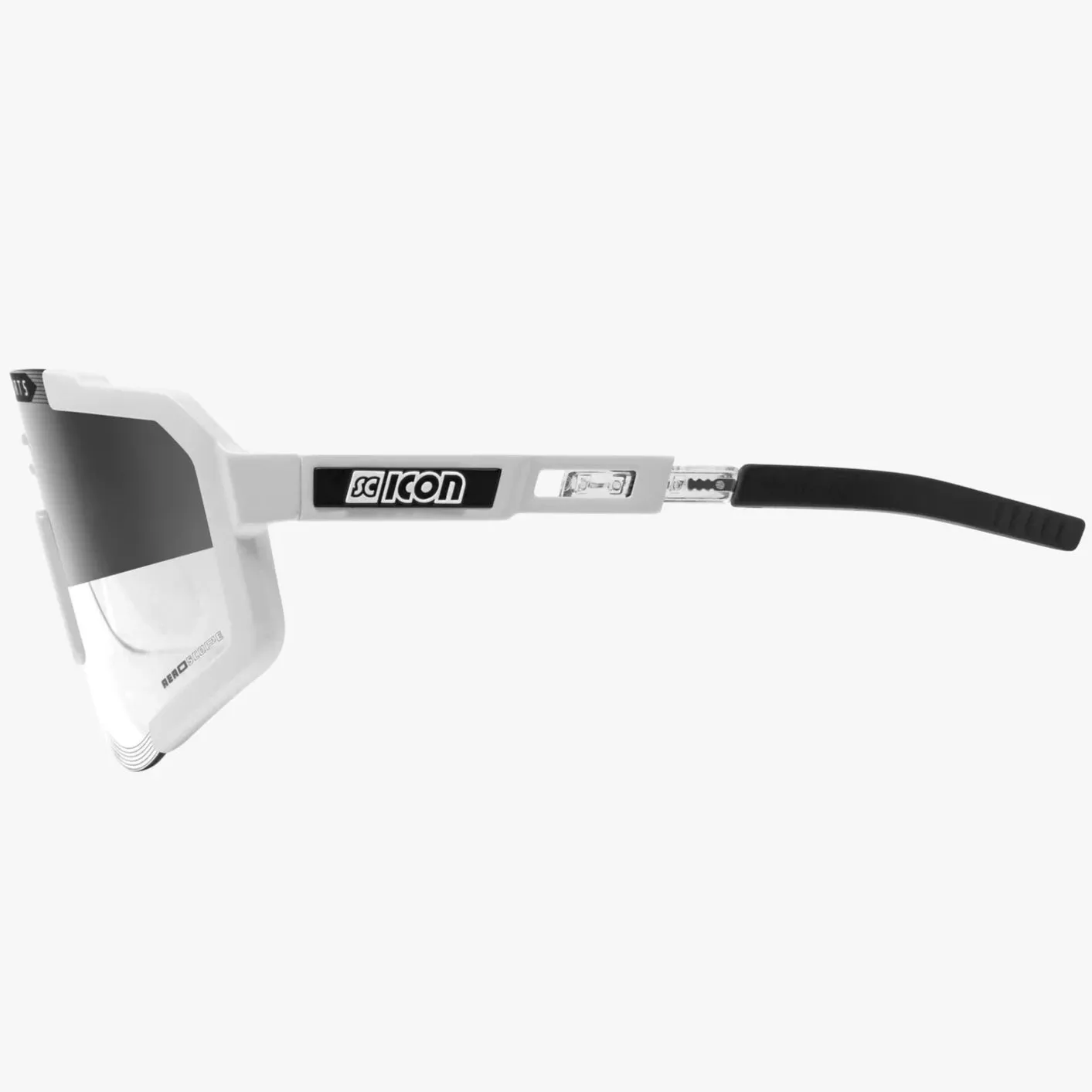 Scicon Aeroscope sunglasses - White Photochromic silver