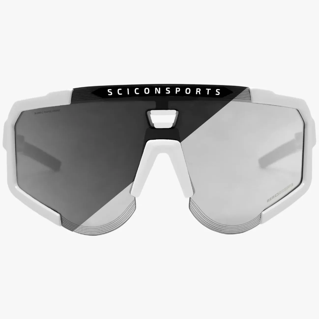 Scicon Aeroscope sunglasses - White Photochromic silver